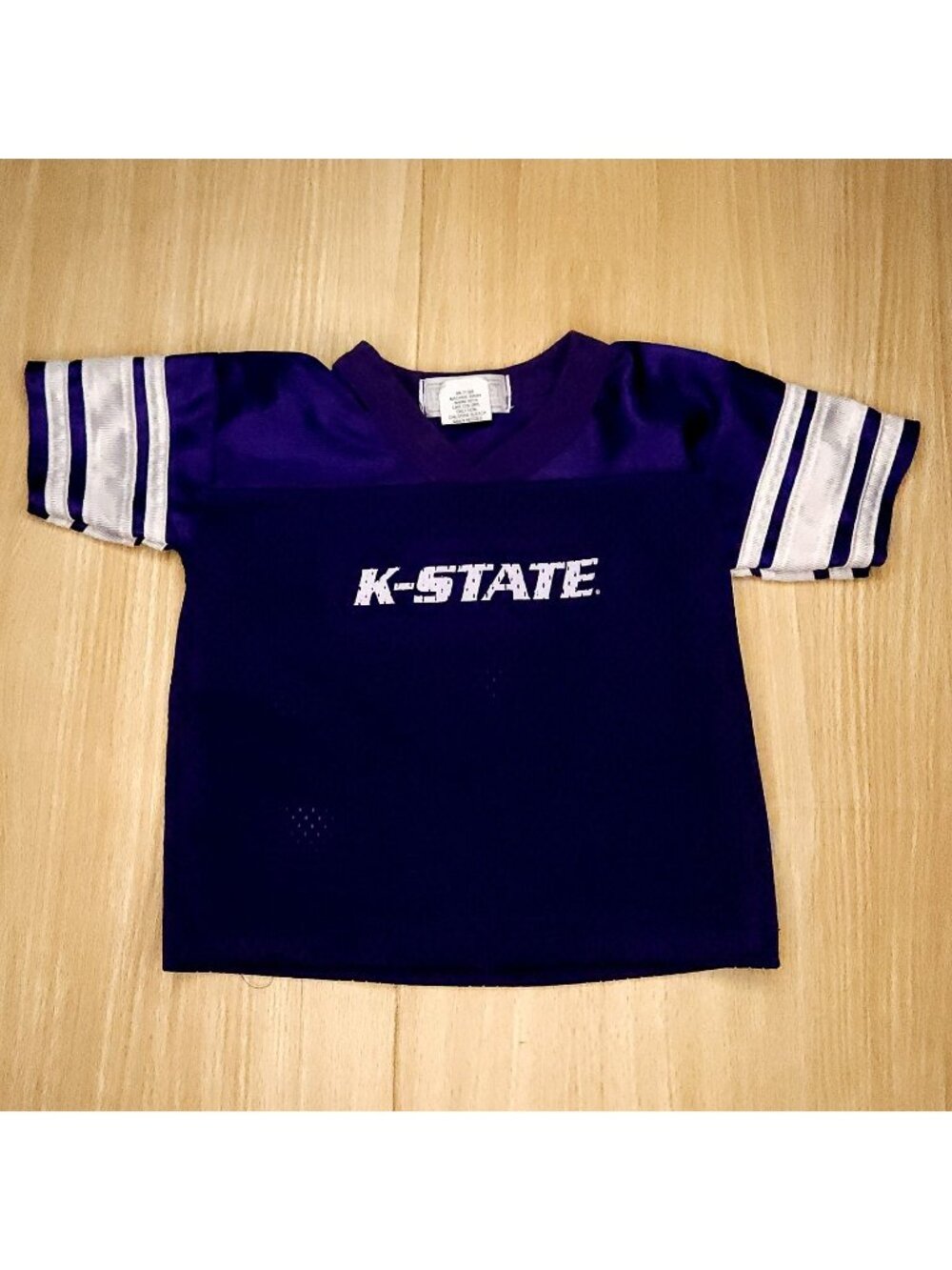 Kansas State University Toddler Purple Mesh Short Sleeve Jersey 12 Months